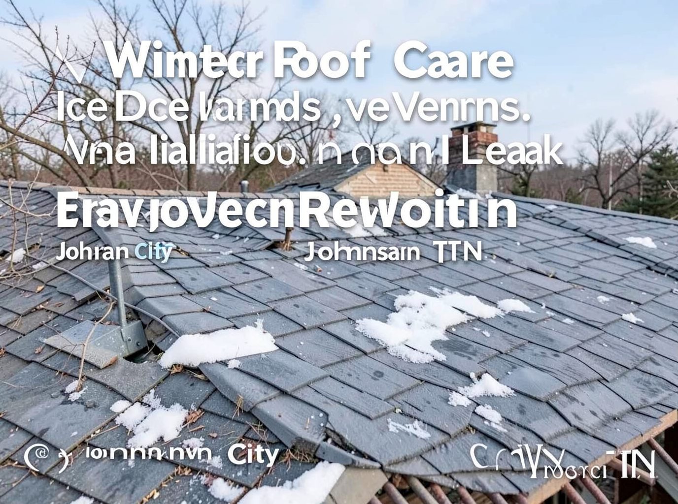 Winter Roof Care: Ice Dams, Ventilation, and Leak Prevention in Johnson City, TN